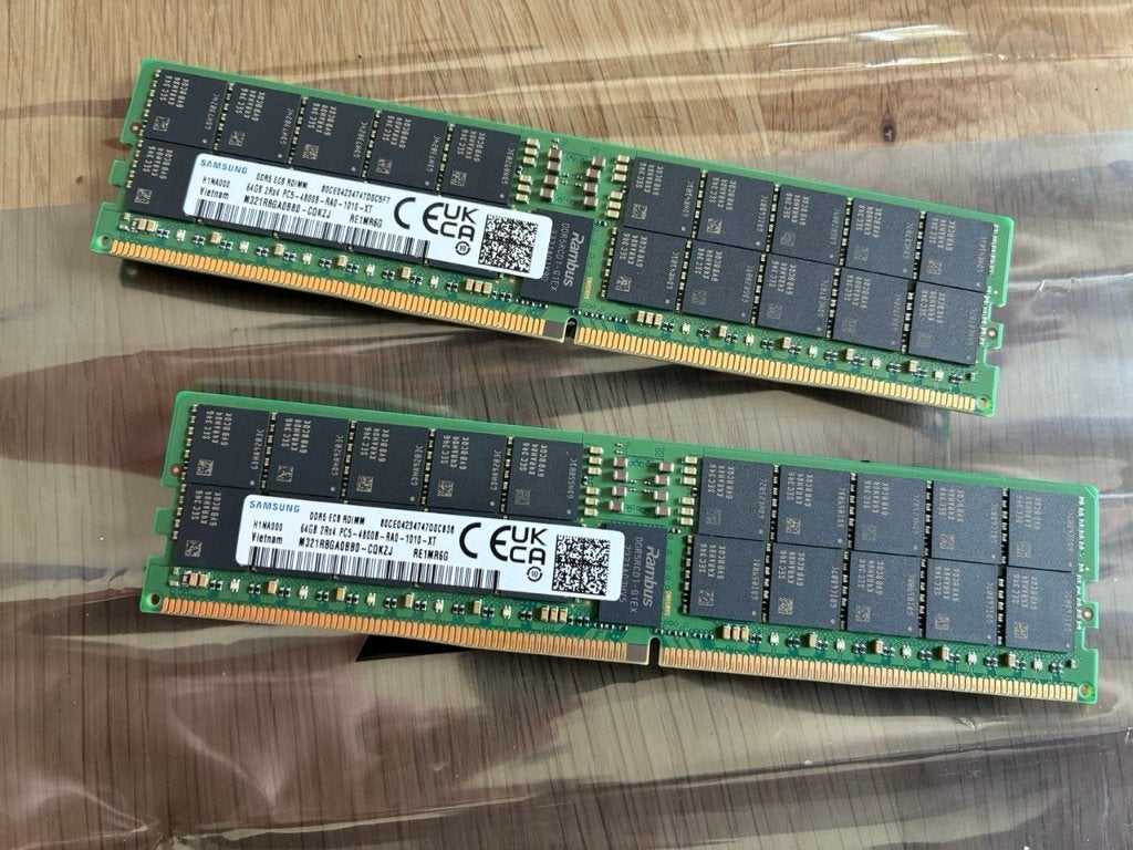 Samsung 64GB DDR5 servergeheugen, Computers en Software, RAM geheugen, Verzenden, Server, Nieuw, DDR5