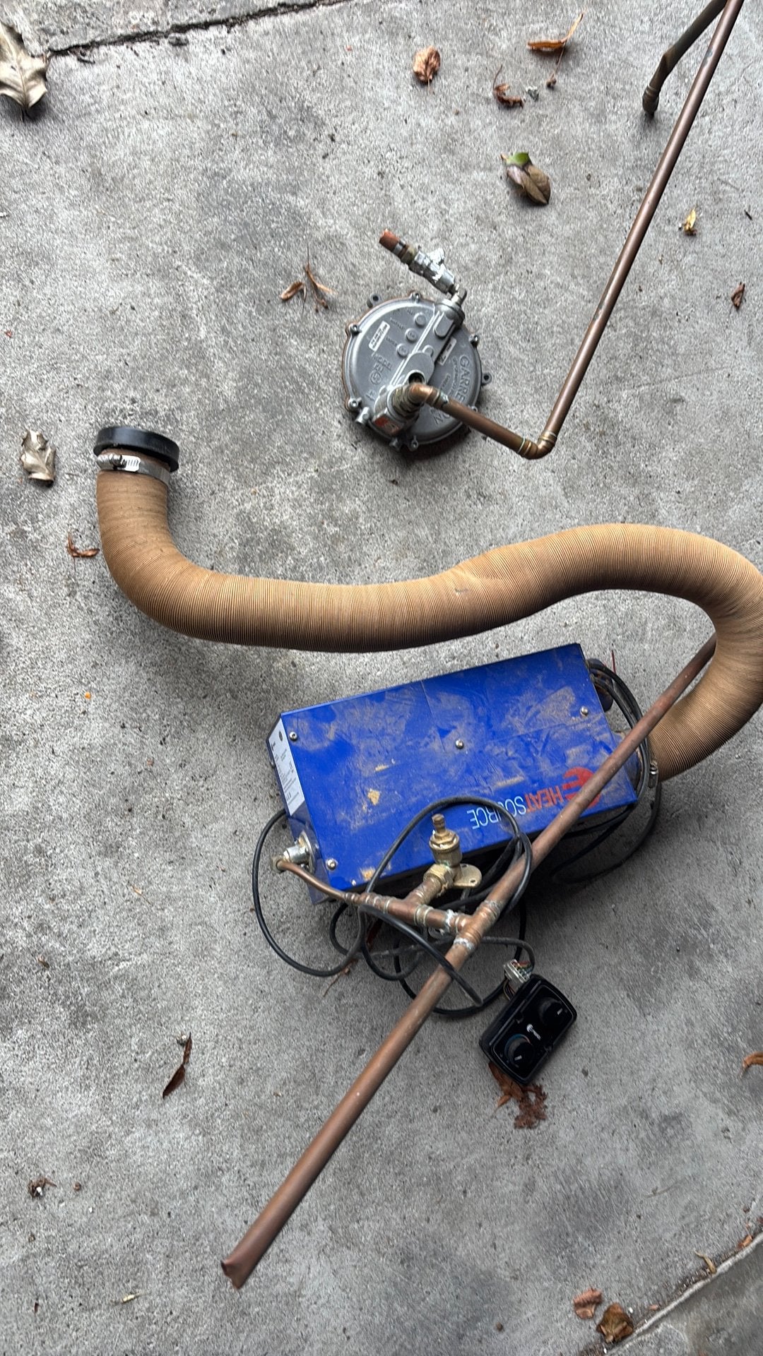 Propex Heat source kachel voor kampeerauto, Ophalen