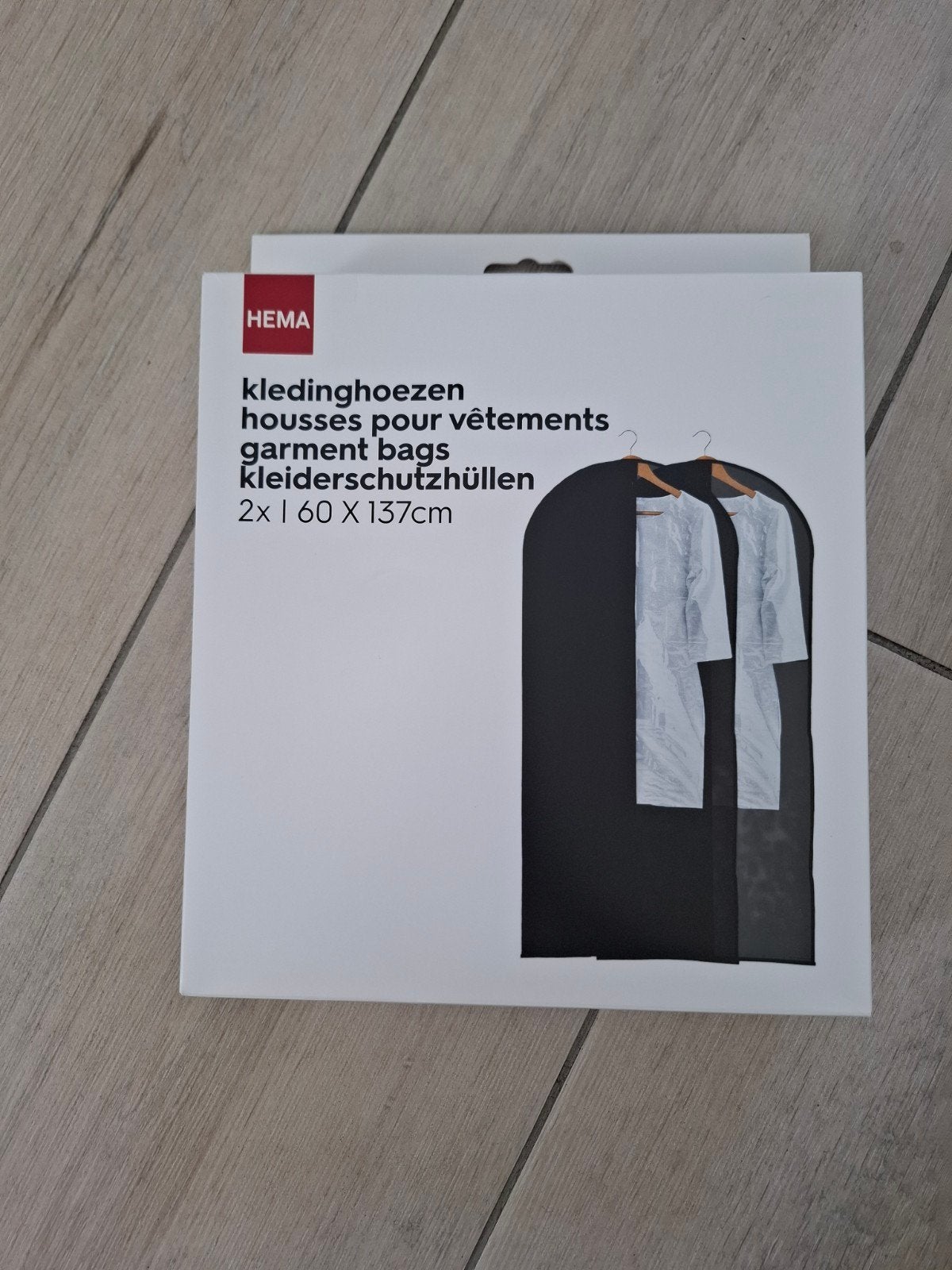 Nieuw 2x stuks kledinghoezen, Ophalen of Verzenden, Nieuw, Volwassenen