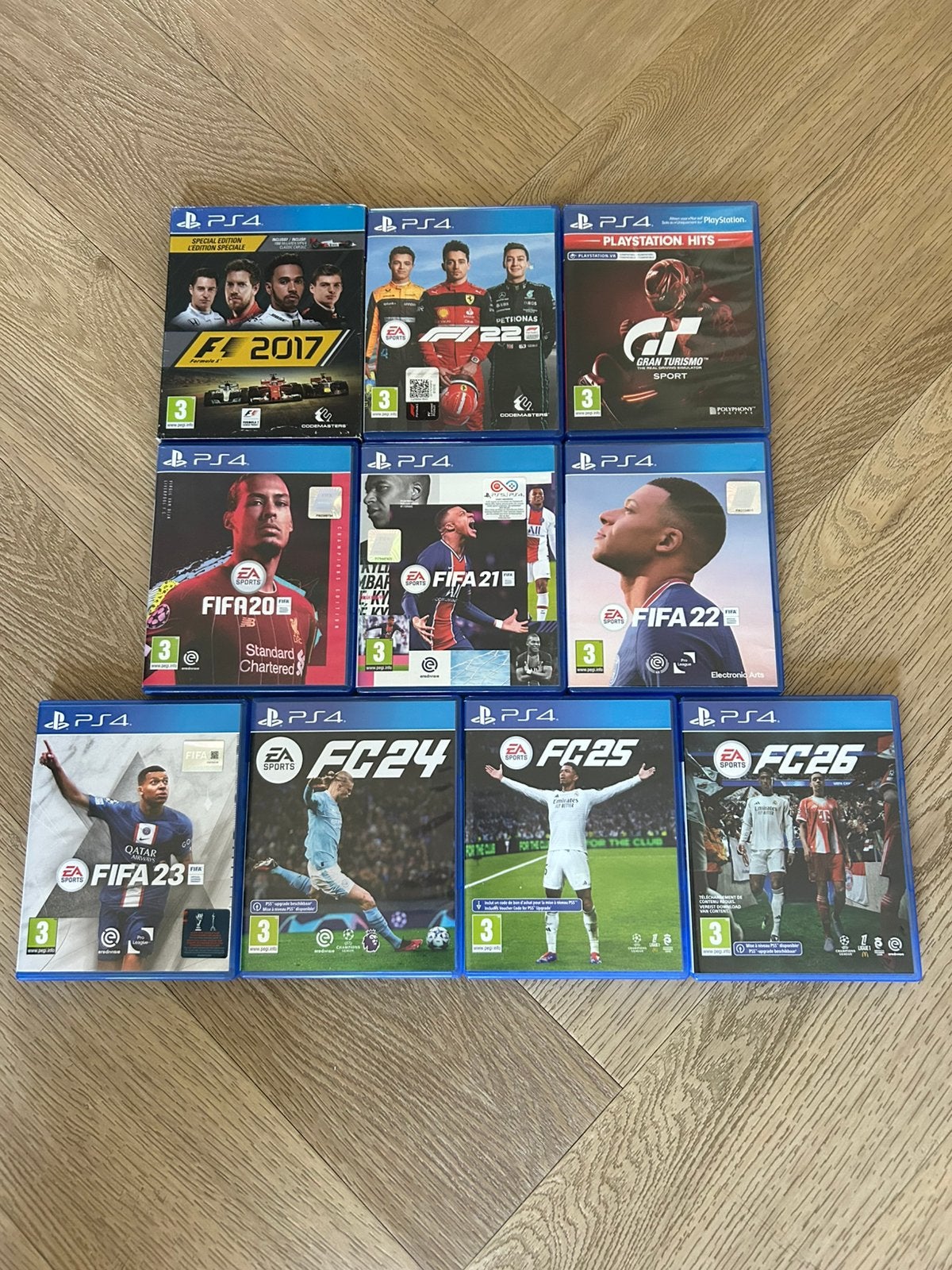 Diverse ps4 spellen, Ophalen of Verzenden, Zo goed als nieuw, Sport, 3 spelers of meer