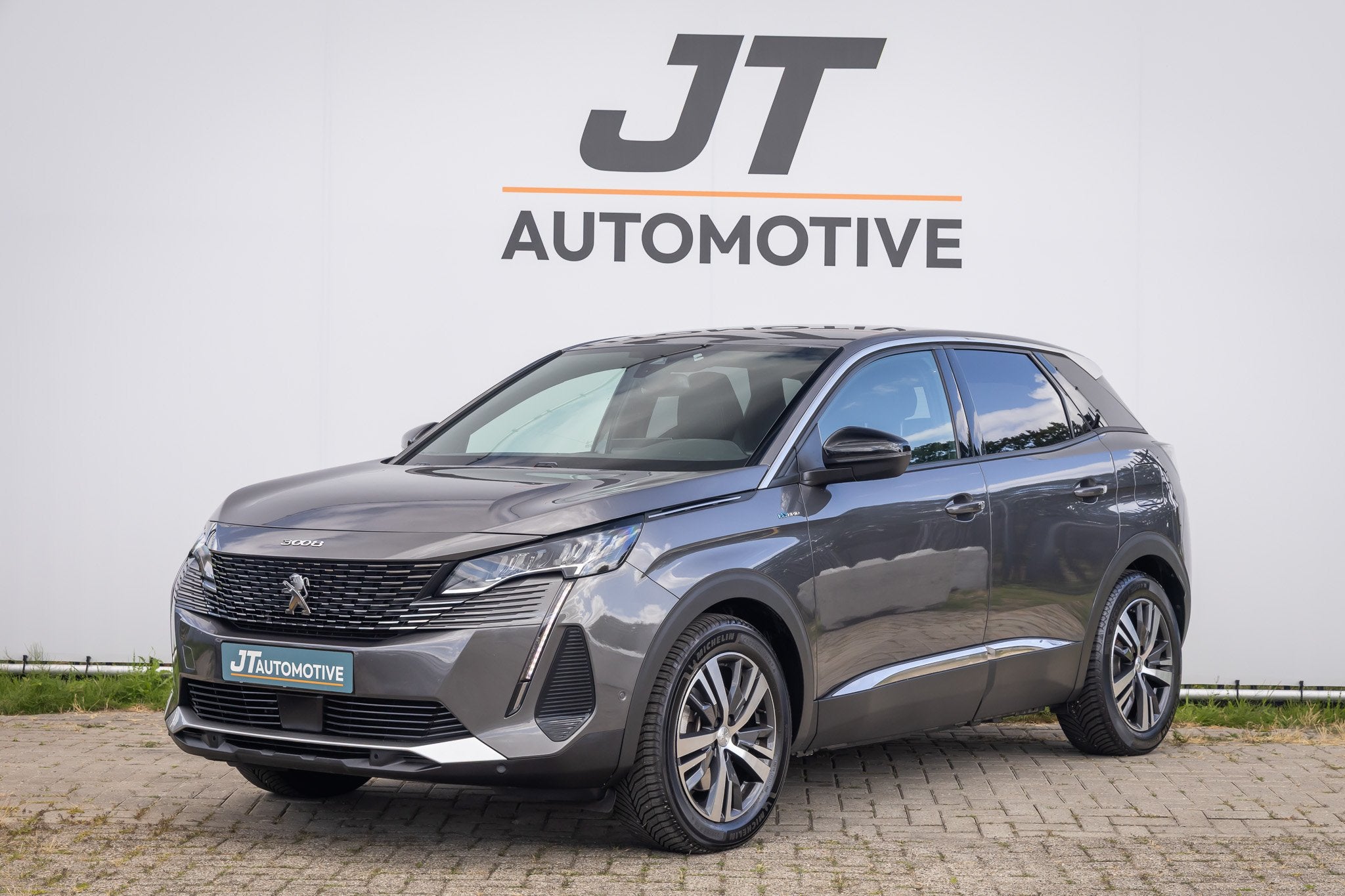 Peugeot 3008 1.6 HYbrid Allure half ledere bekleding | 360 C, Auto's, Euro 6, Origineel Nederlands, Bedrijf, Hybride Elektrisch/Benzine