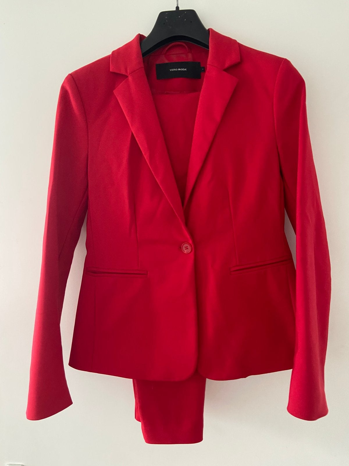 Rood broekpak Vera Moda maat S/XS, Ophalen of Verzenden, Zo goed als nieuw, Maat 34 (XS) of kleiner, Rood