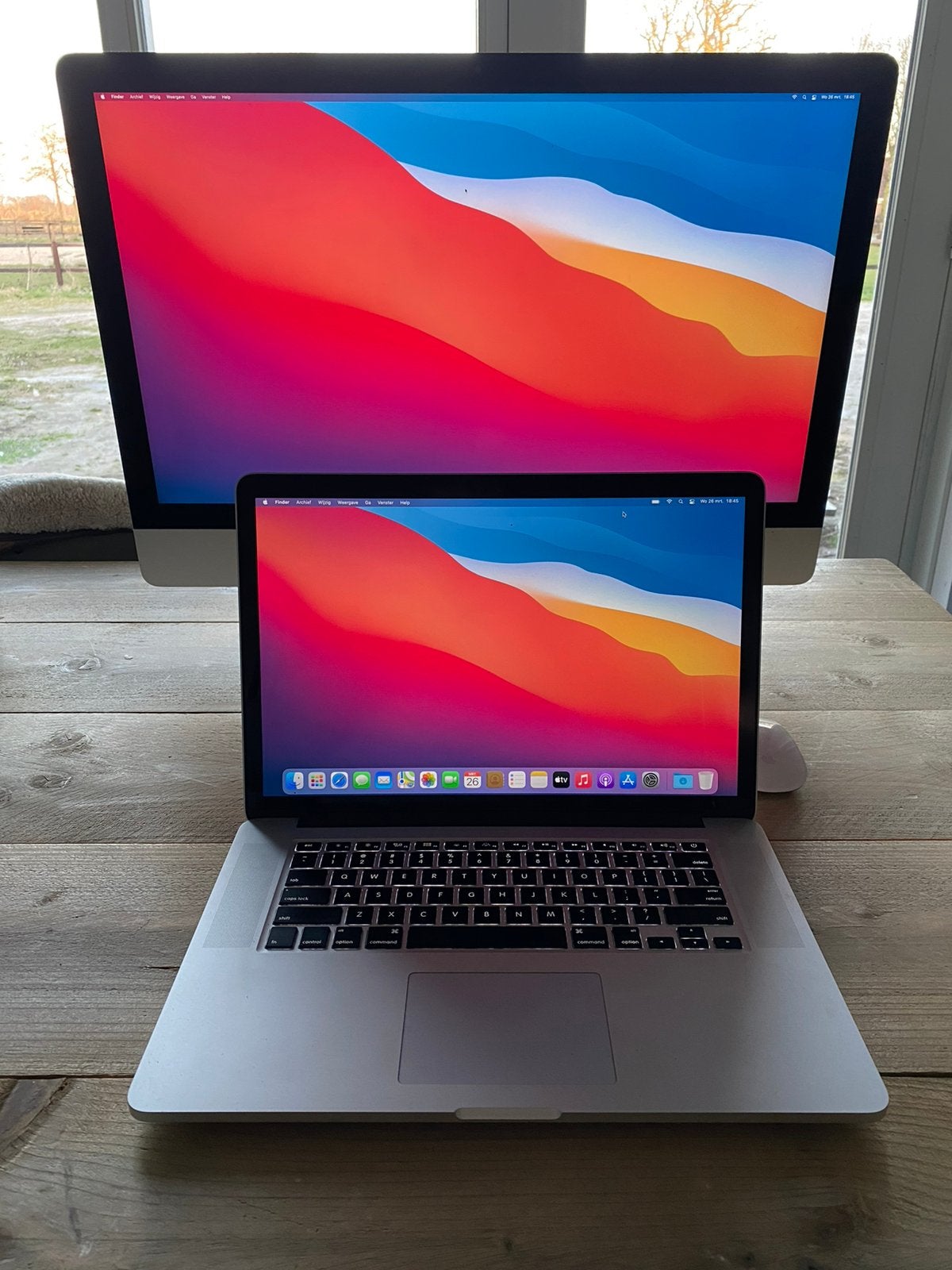 Apple MacBookPRO en iMac, 1 TB of meer, 2 tot 3 Ghz, 15 inch, Zo goed als nieuw