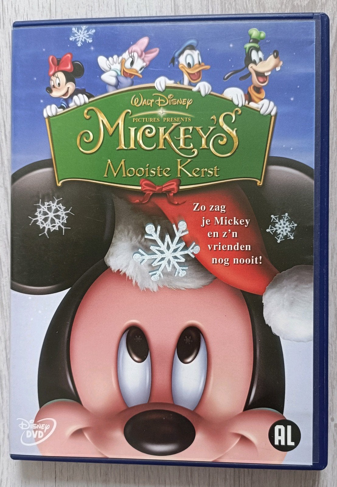 Mickey's Mooiste Kerst - Disney DVD, Nederlands, Bonusmateriaal, Gebruikt, Alle leeftijden