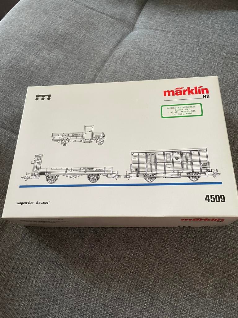 Marklin 4509 Württemberg wagonset, Wisselstroom, Wagon, Ophalen of Verzenden, Zo goed als nieuw