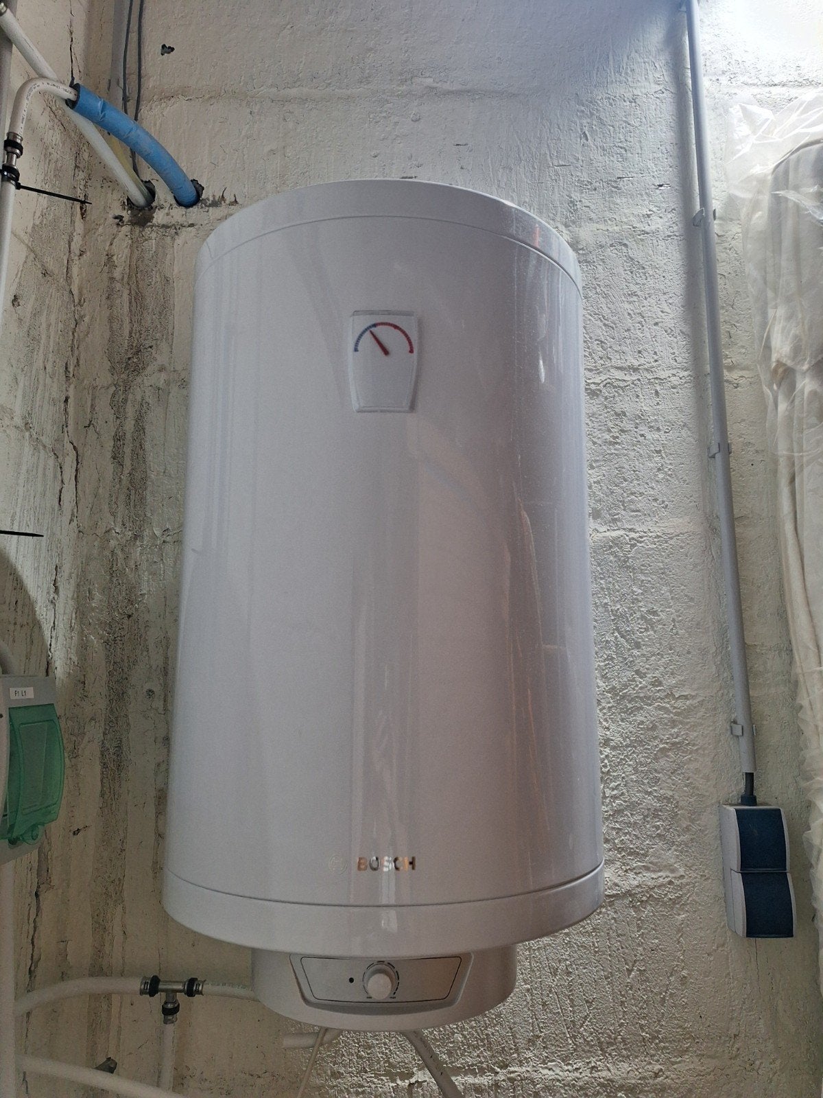 Bosch Tronic 4000 T ES 080 5 2000W Boiler, Ophalen, Overige typen, Minder dan 60 cm, Zo goed als nieuw