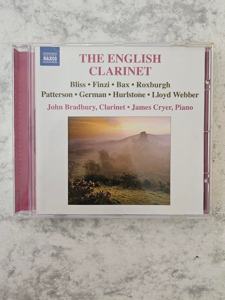 The English Clarinet - John Bradbury & James Cryer (Naxos), Ophalen of Verzenden, Romantiek, Zo goed als nieuw