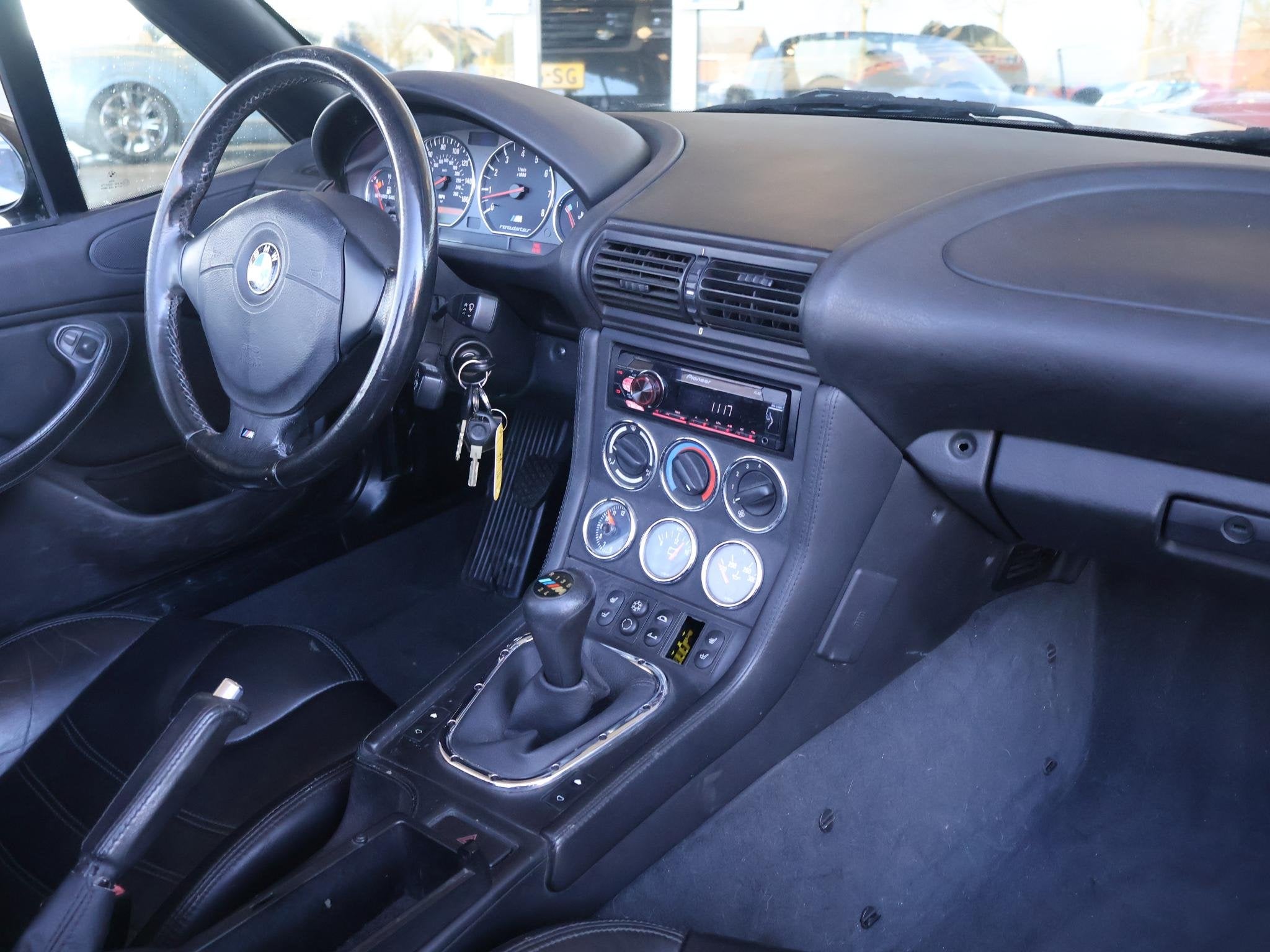 BMW Z3 Roadster Z3M 3.2M HANDGESCHAKELD USA TITLE / GEEN NL, Auto's, BMW, Achterwielaandrijving, Gebruikt, Cabriolet, Zwart