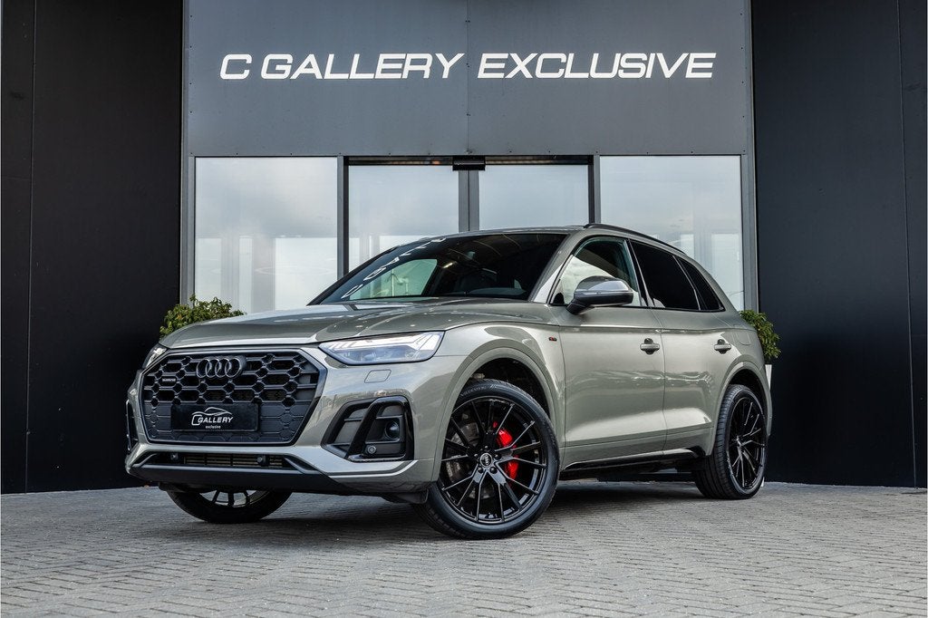 Audi Q5 50 TFSI e S edition - S Line | Panorama | RS Seats |, Auto's, Audi, Automaat, Gebruikt, Zwart, 4 cilinders