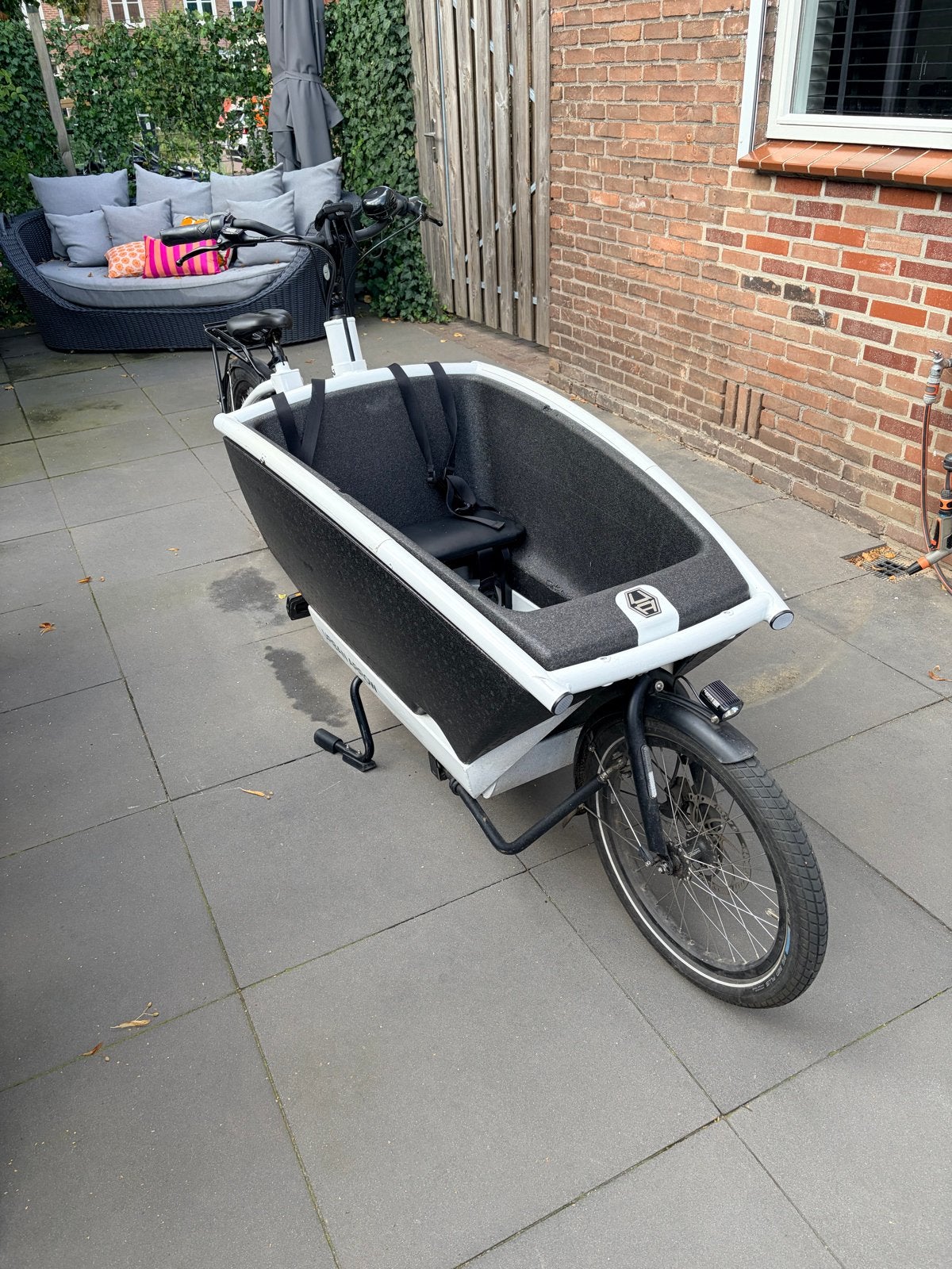 Urban Arrow Performance Line 2021 500Wh met huif, Elektrisch, Zo goed als nieuw, 2 kinderen, Schijfrem