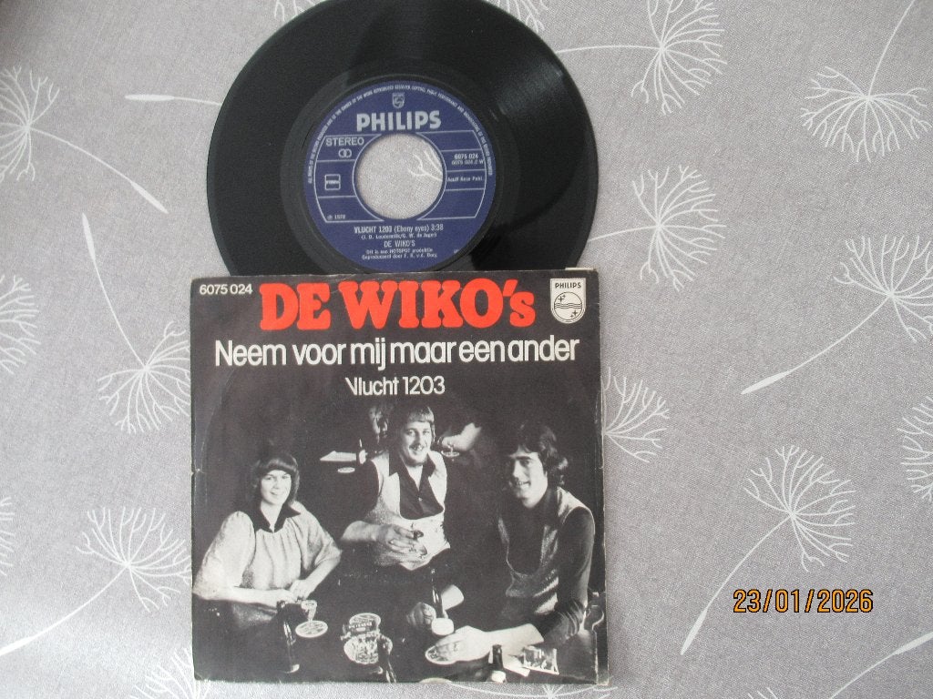 De Wiko's   Neem voor mij maar een Ander, Cd's en Dvd's, Originele persing, 7 inch, Ophalen of Verzenden, Zo goed als nieuw