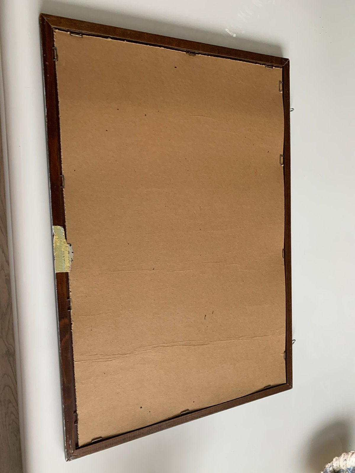 Vintage Coca-Cola spiegel - 48x33 cm, Ophalen of Verzenden, Rechthoekig, Minder dan 50 cm, Minder dan 100 cm