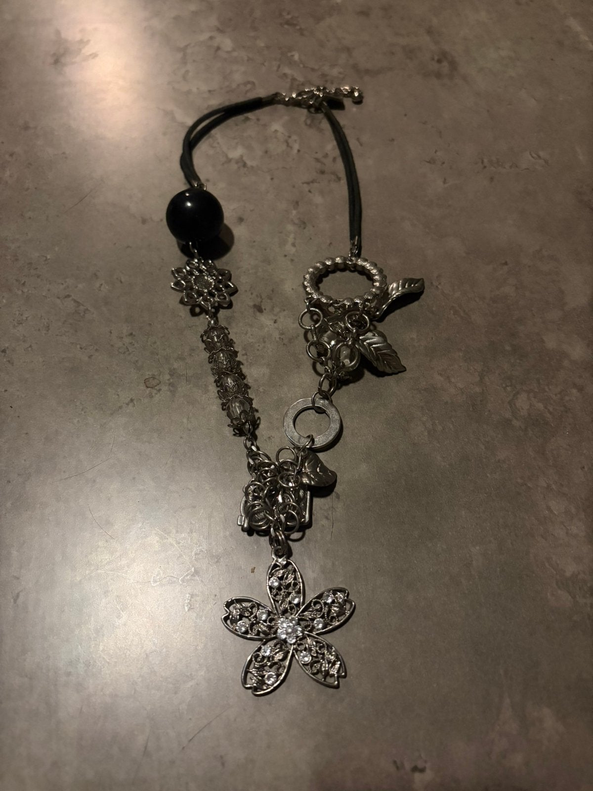 Mooie ketting, Ophalen of Verzenden, Zo goed als nieuw, Staal