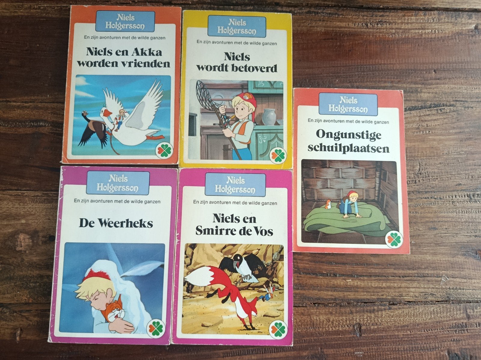 Niels Holgersson - 5-delige boekenreeks, Ophalen of Verzenden, Gelezen, Selma Lagerlöf, Sprookjes