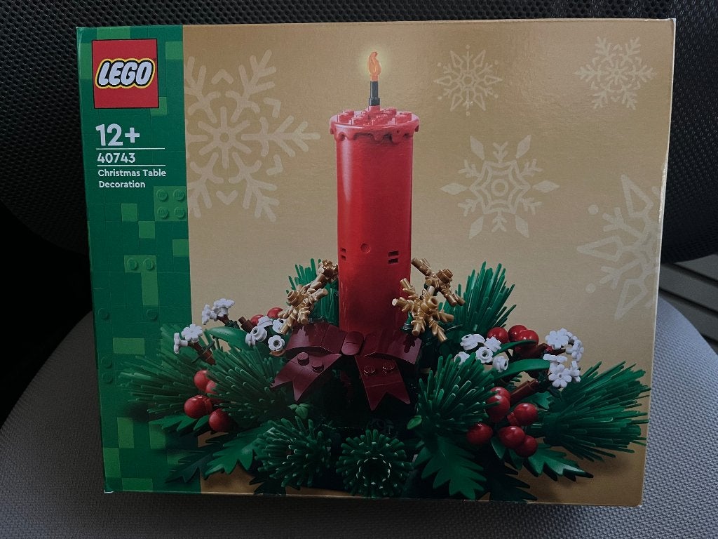Lego 40743 Kersttafeldecoratie Nieuw in doos!, Ophalen, Overige thema's, Lego, Nieuw