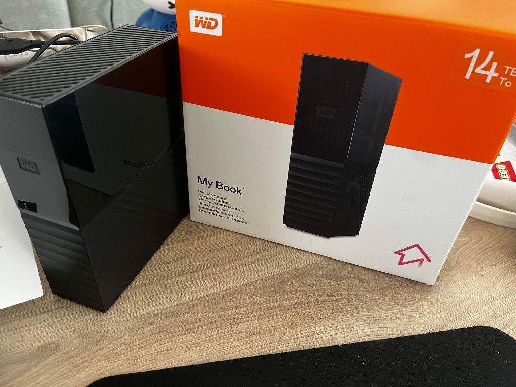 Western Digital My Book 14TB, Computers en Software, Ophalen, HDD, Western Digital (WD), Zo goed als nieuw