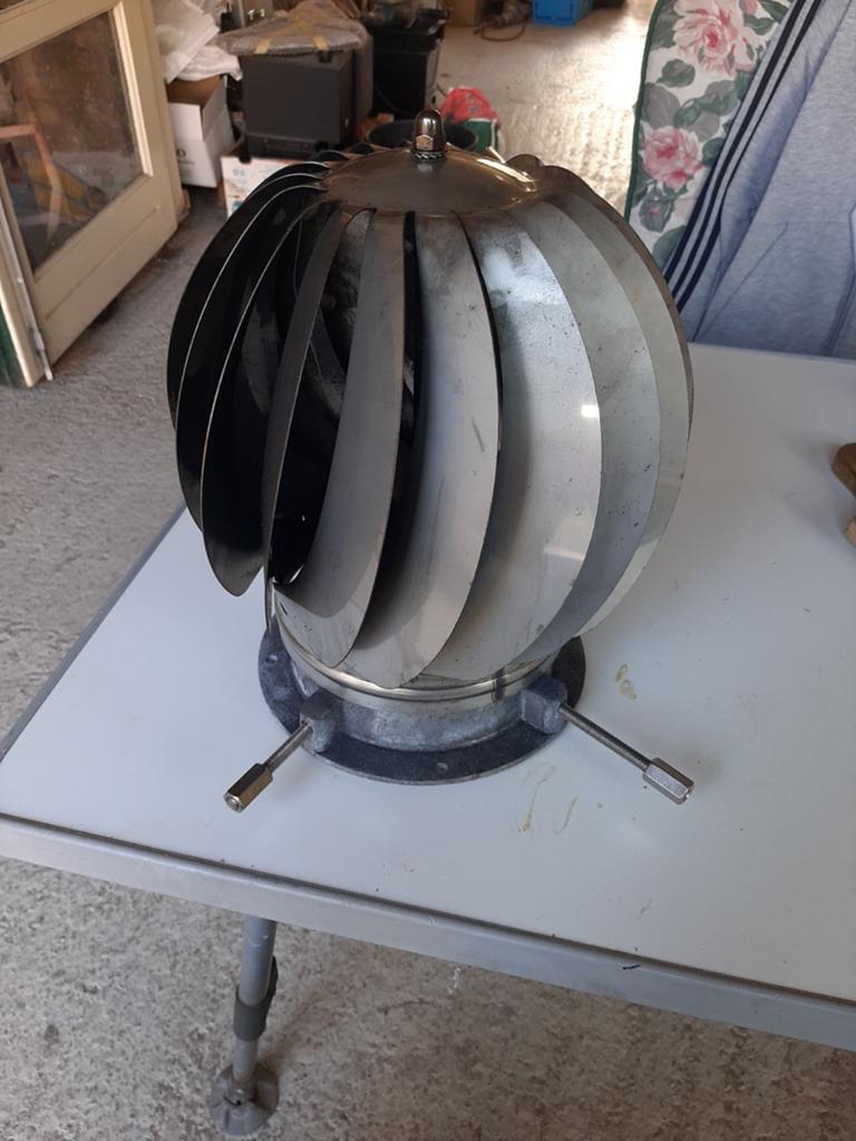Rotorvent schoorsteenkap, Doe-het-zelf en Verbouw, Overige Doe-het-zelf en Verbouw, Ophalen of Verzenden, Gebruikt