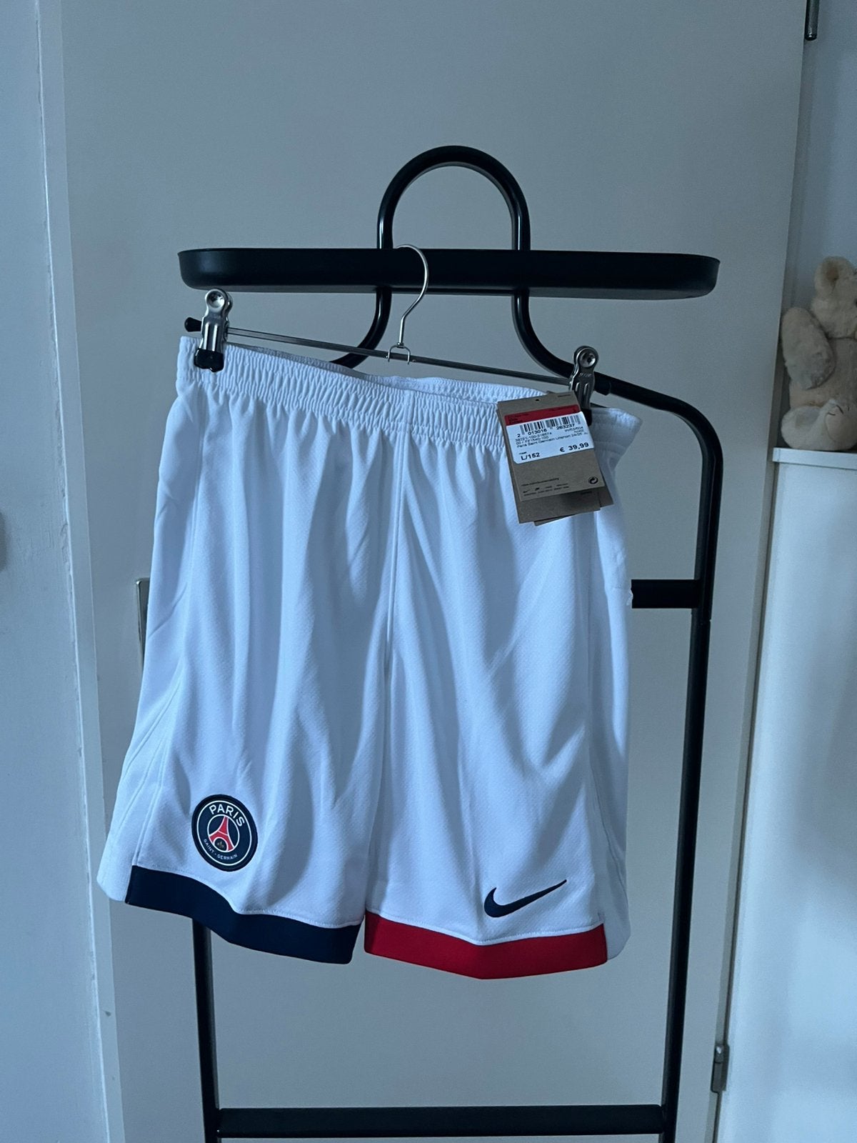 Voetbal broekje, Blauw, Overige maten, Ophalen of Verzenden, Zo goed als nieuw