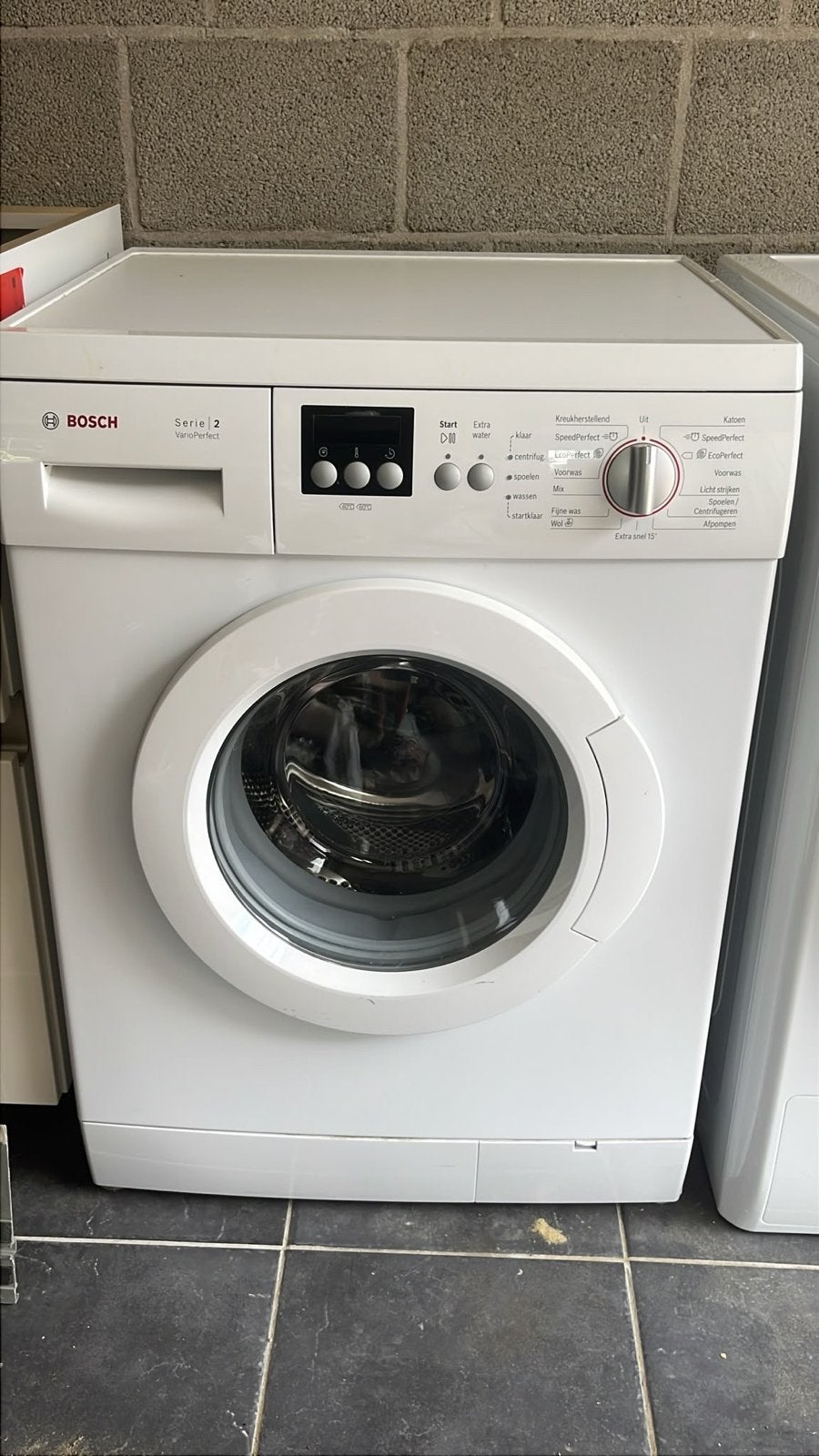 Bosch Serie 2 VarioPerfect Wasmachine - Zo goed als nieuw, Ophalen, 1200 tot 1600 toeren, 4 tot 6 kg, Zo goed als nieuw