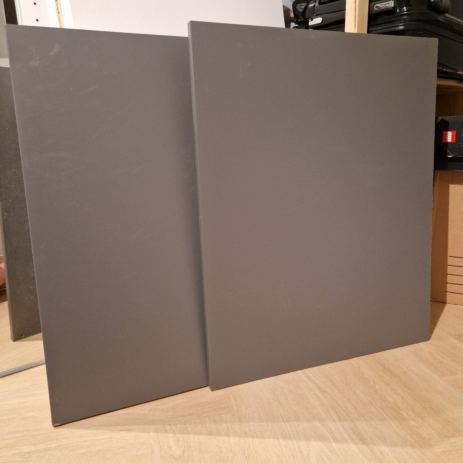 2x KOMPLEMENT IKEA donkergrijs

Plank, donkergrijs, 75x58 cm, Ophalen, Met plank(en), 50 tot 100 cm, IKEA