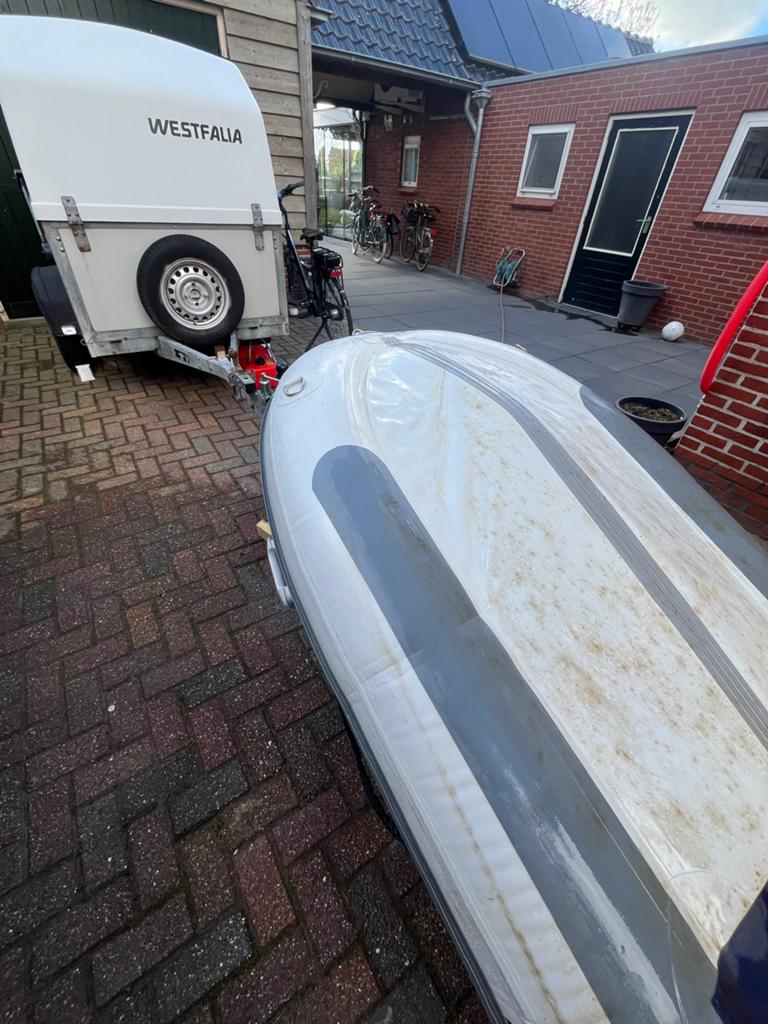 Vetus 230-240 rubberboot - Vaart top, inclusief afdekdoek, Watersport en Boten, Ophalen of Verzenden, Gebruikt