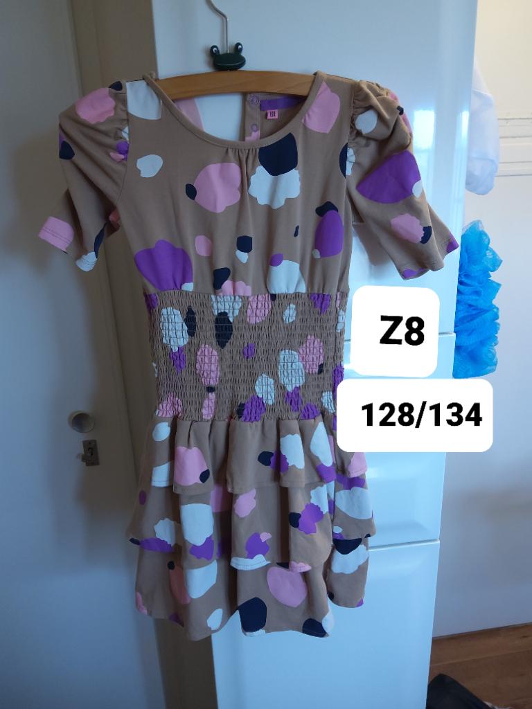 Z8 jurk, Kinderen en Baby's, Kinderkleding | Maat 134, Meisje, Z8, Ophalen of Verzenden, Zo goed als nieuw