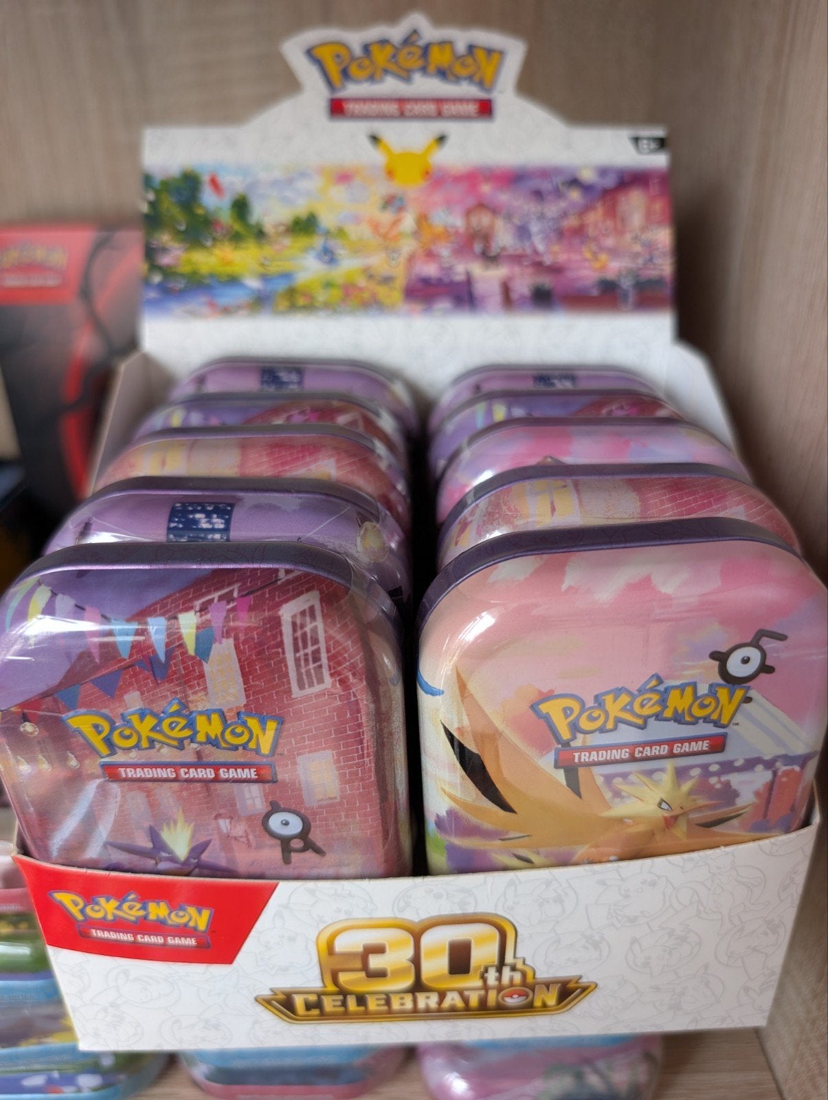 Pokémon 30th Celebration Mini Tin, Ophalen of Verzenden, Nieuw, Overige typen