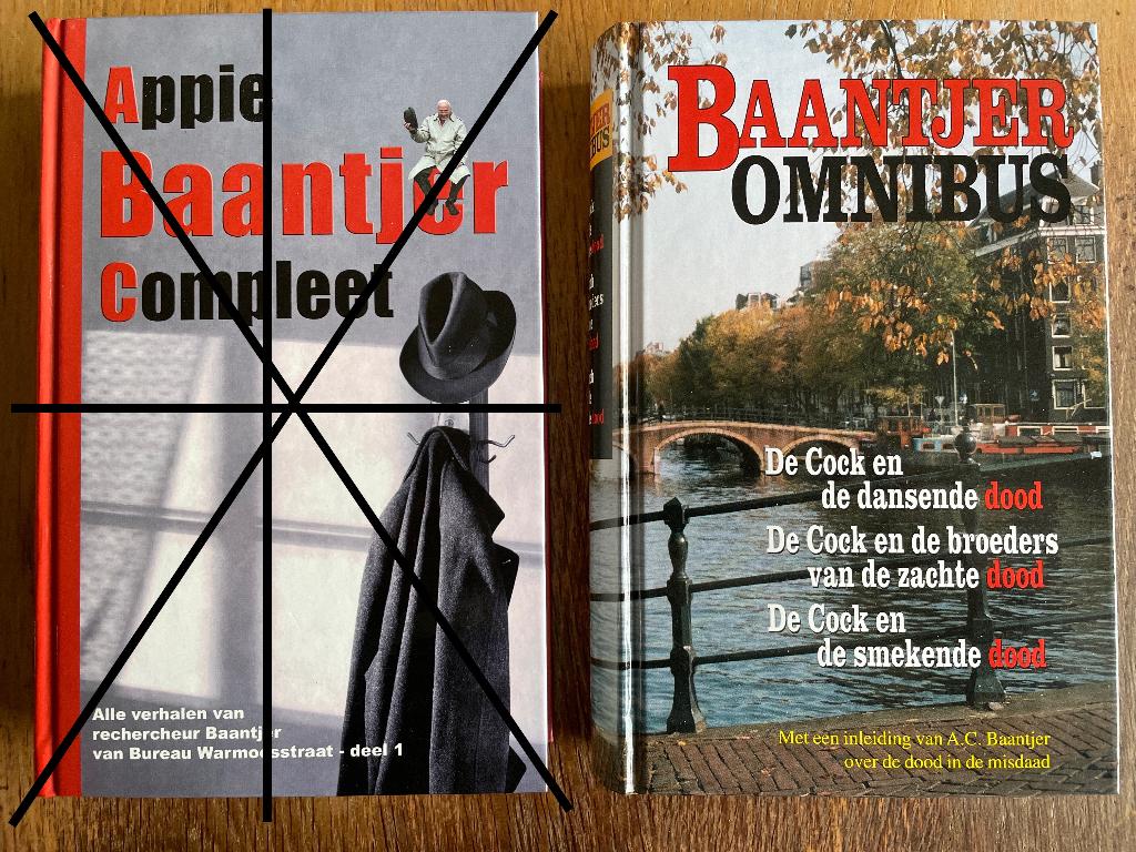 Hardcover verzamelboek Appie Baantjer , Boeken, Ophalen of Verzenden, Zo goed als nieuw, Appie Baantjer
