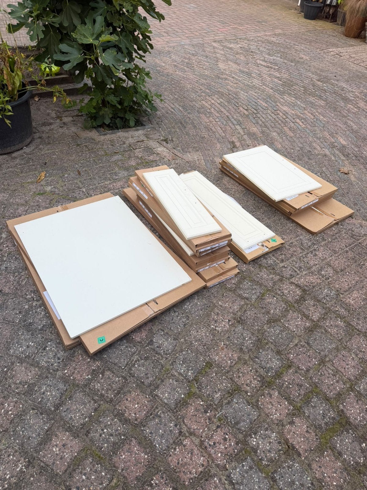 IKEA keuken frontjes en zijpanelen, Ophalen, Gebruikt
