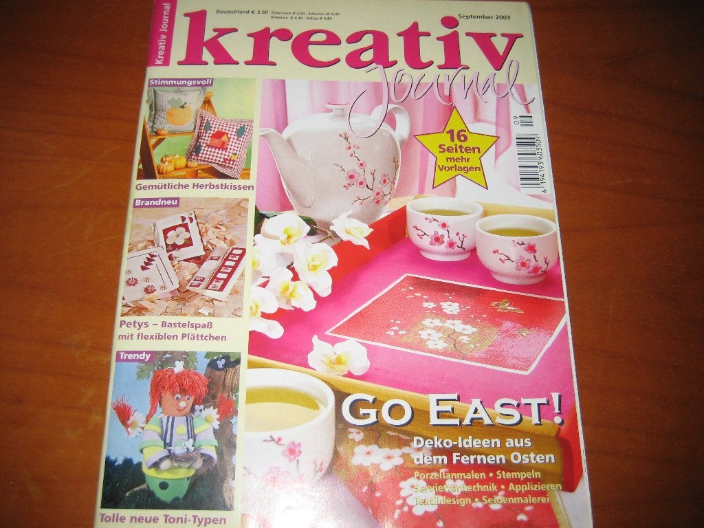 Kreativ: Go East, Deko-Ideen aus dem fernen Osten, Ophalen of Verzenden, Zo goed als nieuw
