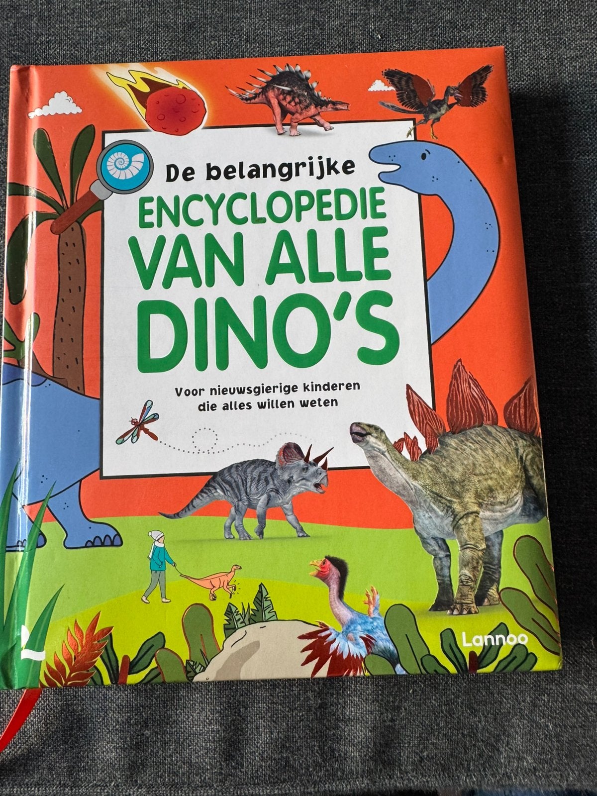 Encyclopedie van alle dino’s, Ophalen of Verzenden, Zo goed als nieuw