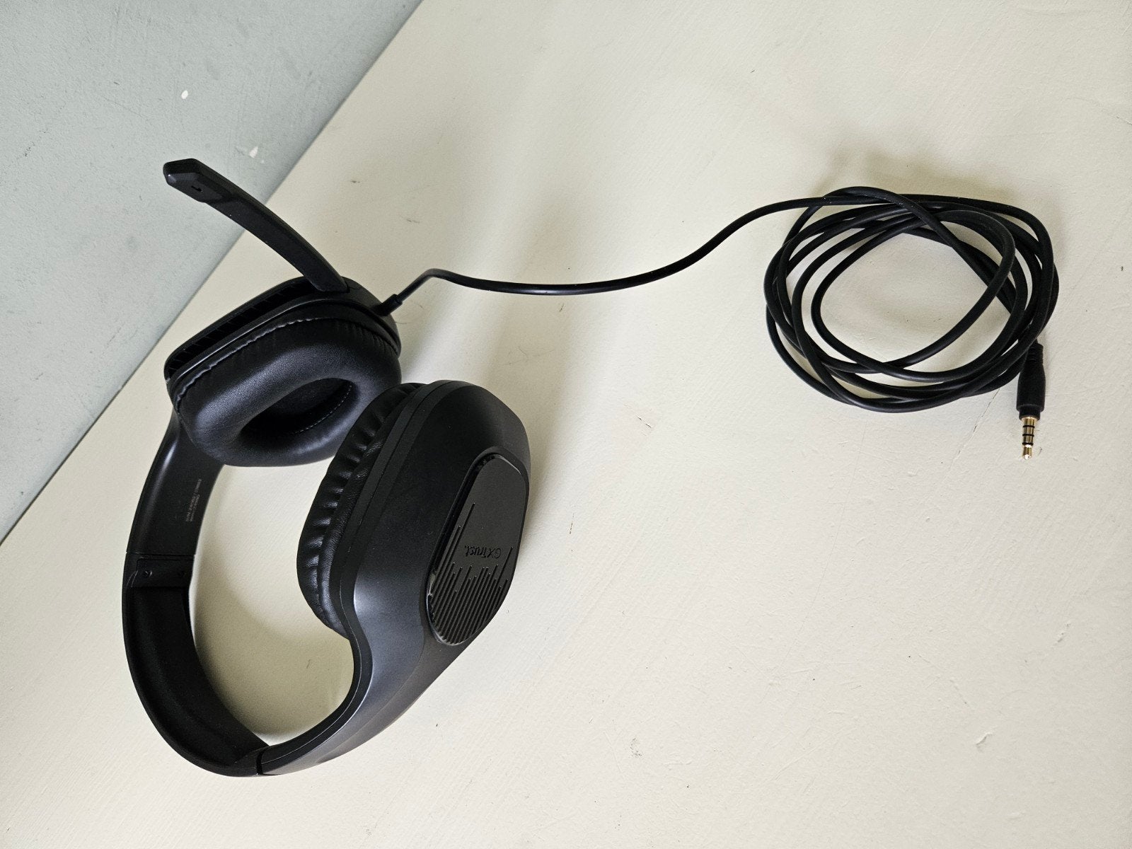 Trust GXT415Zirox gading headset zwart, Ophalen, Mute-functie, Zo goed als nieuw, Trust GXT