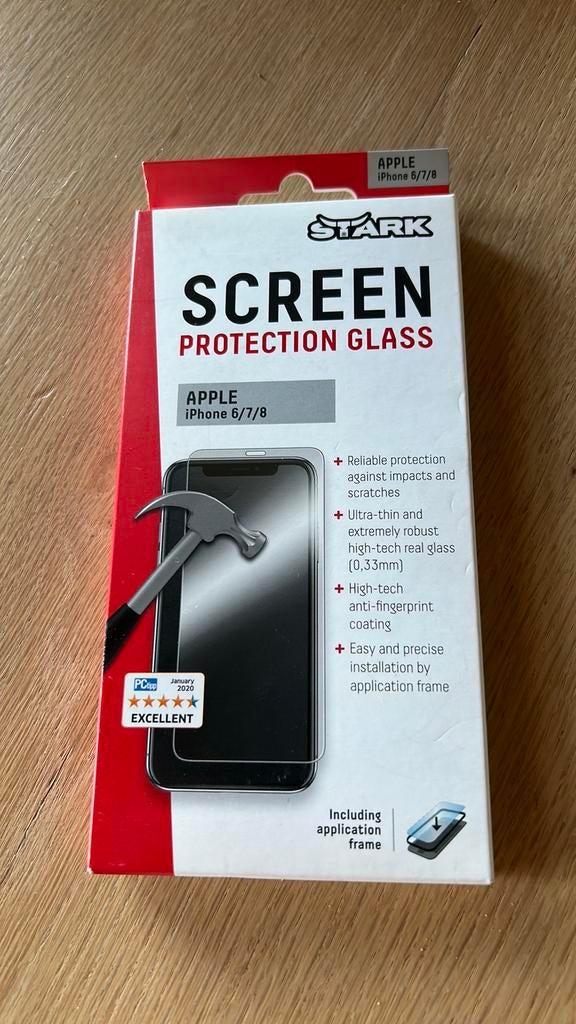 Screen beschermingsglas iPhone 6/7/8/SE, Telecommunicatie, Mobiele telefoons | Hoesjes en Frontjes | Apple iPhone, IPhone SE (2022)