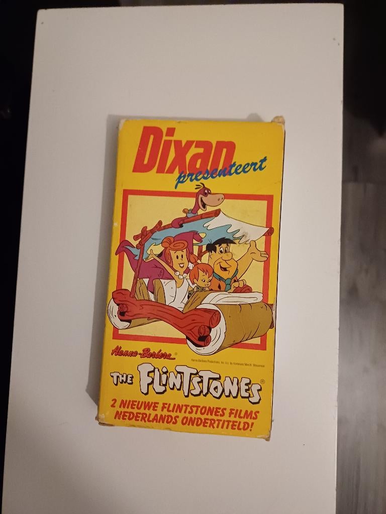 The Flintstones VHS – Dixan, Gebruikt, Tekenfilm, Alle leeftijden, Ophalen of Verzenden