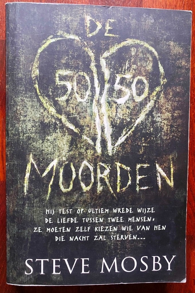 De 50/50 moorden - Steve Mosby, Boeken, Ophalen of Verzenden, Gelezen, Steve Mosby, Amerika
