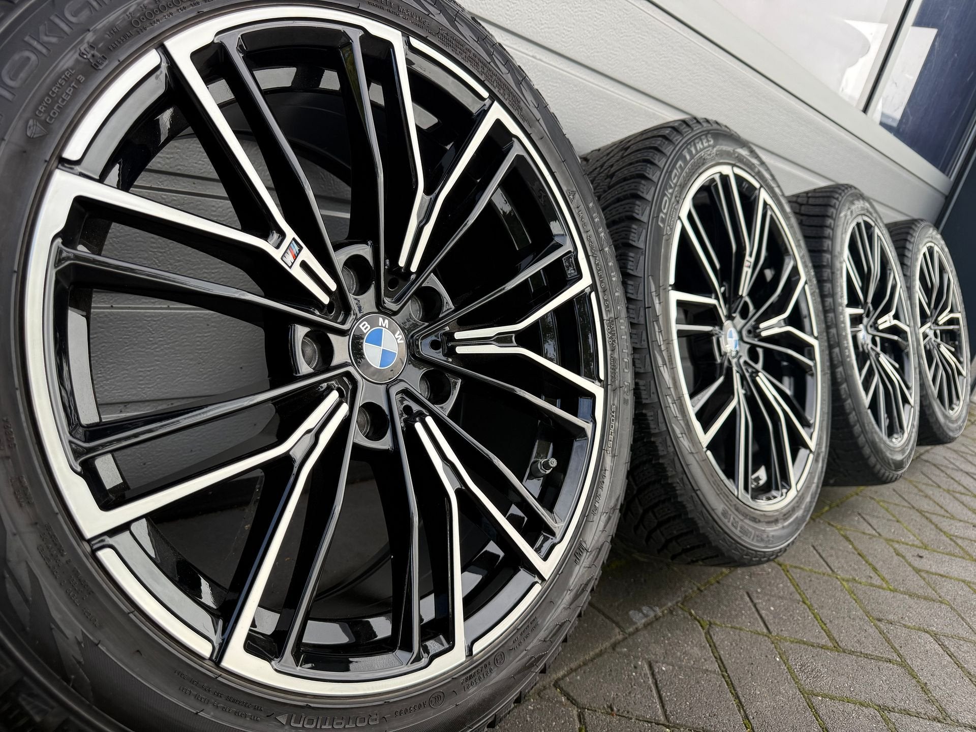 18 velgen 3 4 serie F30 F31 F33 F36 Grand Coupe winterbanden, Auto-onderdelen, 18 inch, -, -, Banden en Velgen