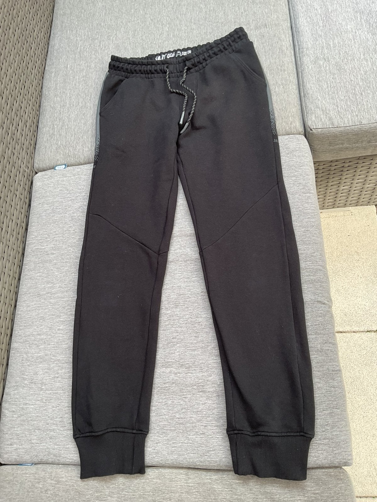 Salty dog joggingbroek zwart Maat 170, Ophalen of Verzenden, Zo goed als nieuw, Jongen, Broek