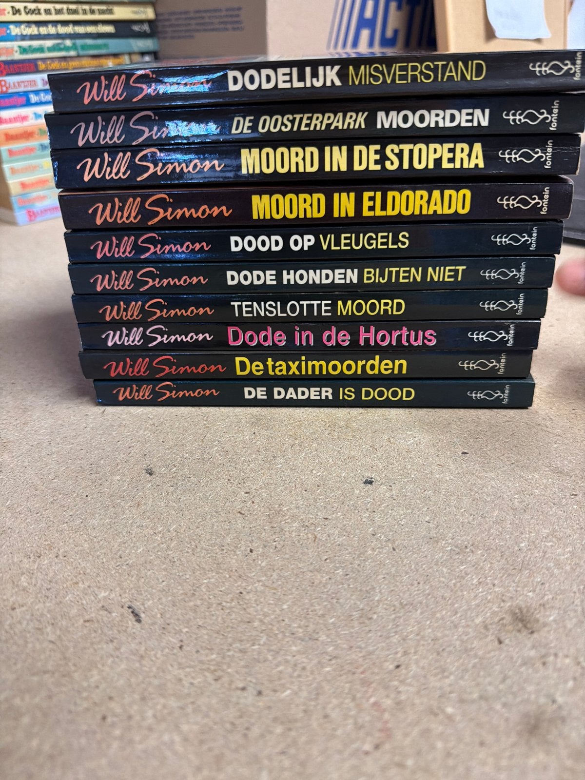Will Simon Boeken - Diverse Titels 10 stuks, Ophalen, Gelezen