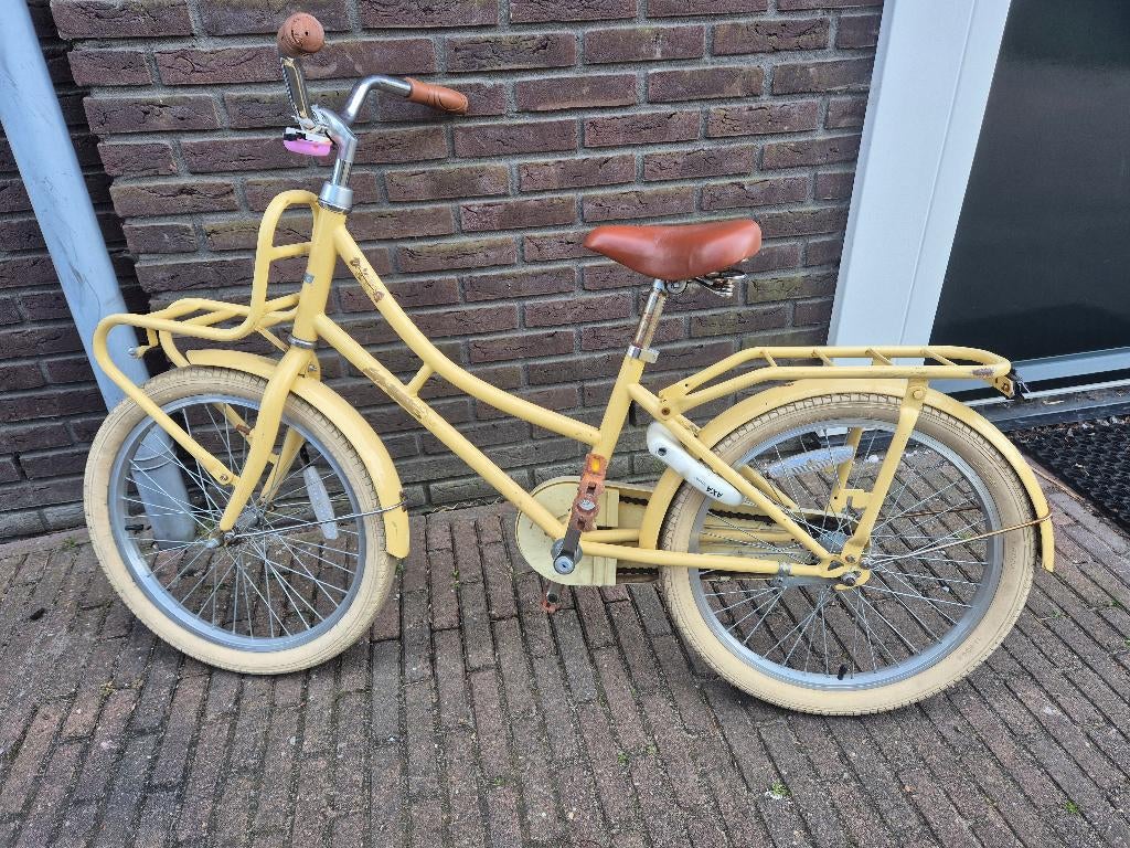 Kinderfiets, Fietsen en Brommers, Fietsen | Meisjes, Terugtraprem, Gebruikt, 20 inch, Ophalen