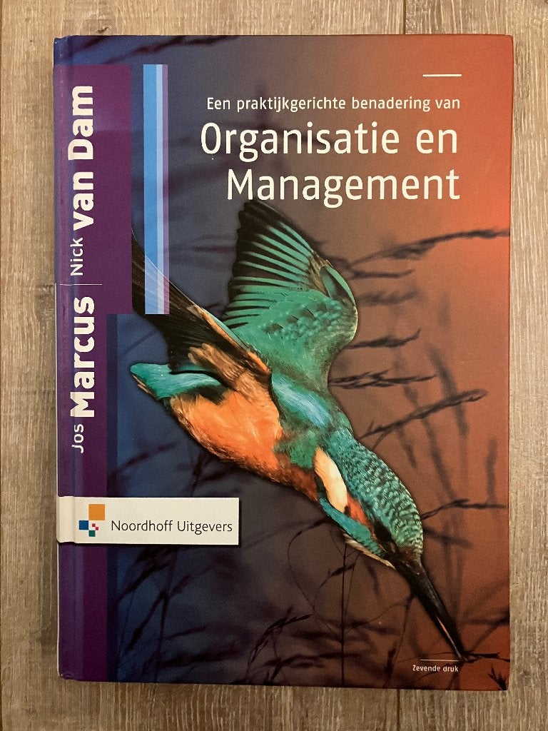 Organisatie en management - Marcus en Van Dam, Boeken, Ophalen, Gelezen, Management, Noordhoff Uitgevers