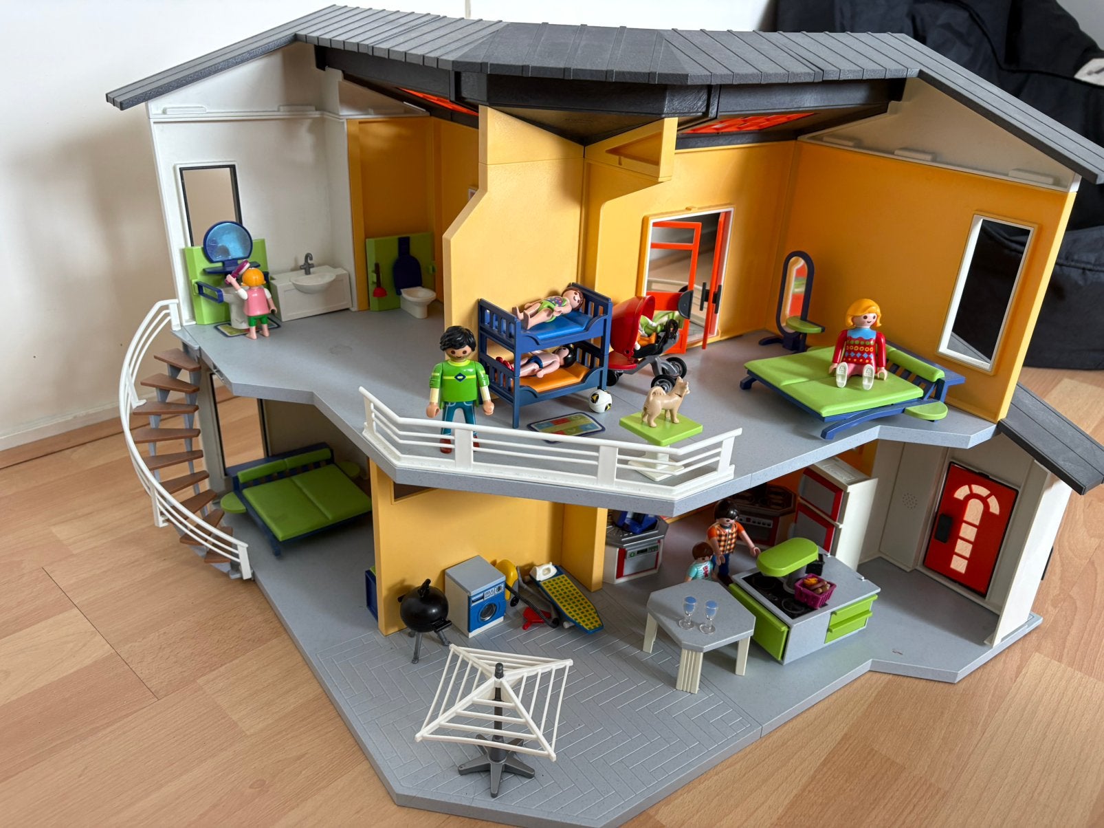 Playmobil 9266 City Life modern woonhuis, Ophalen, Zo goed als nieuw