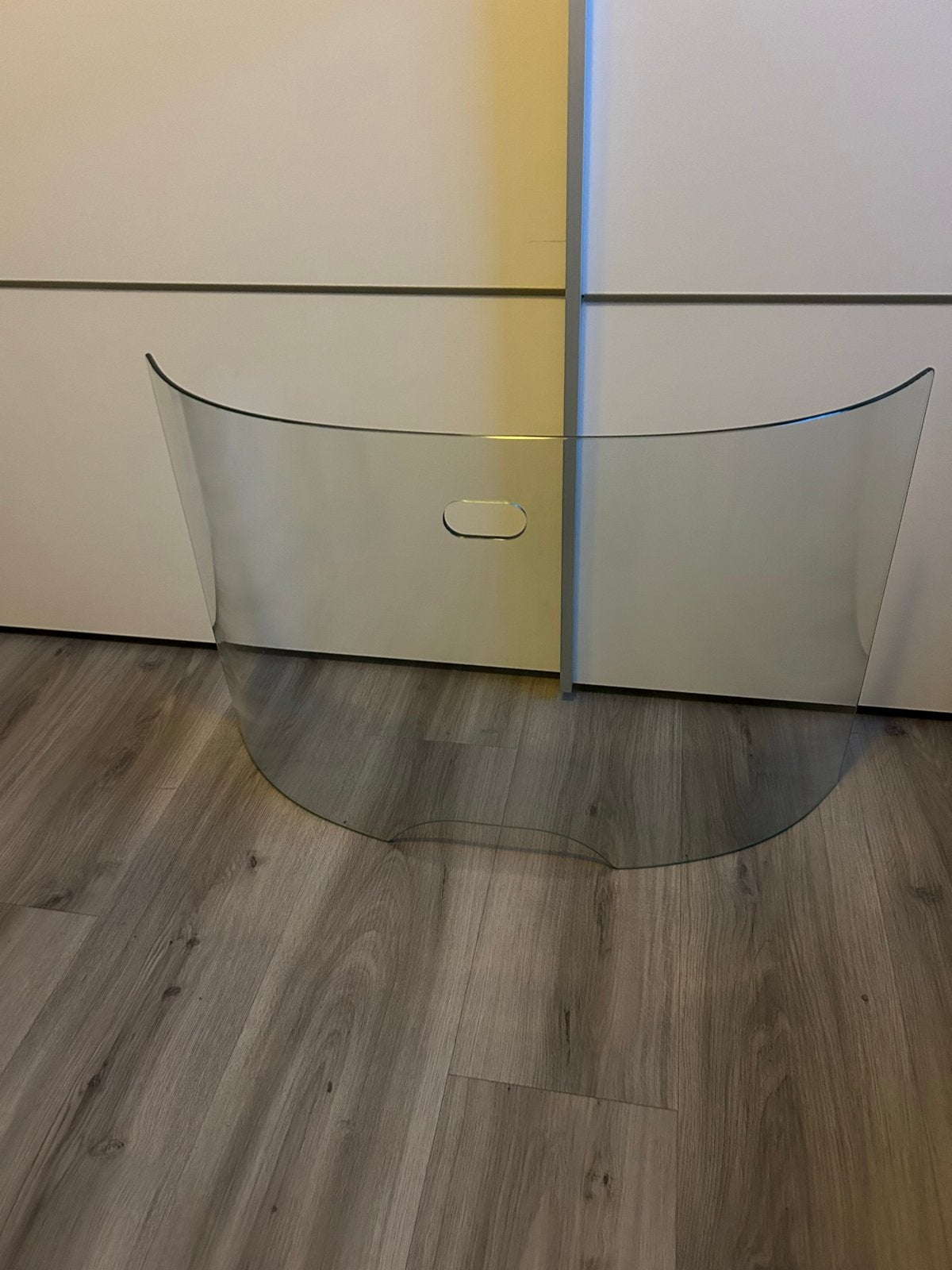 Nieuw glazen openhaardscherm van gebogen glas, Ophalen, Nieuw, Vrijstaande haard, Overige soorten