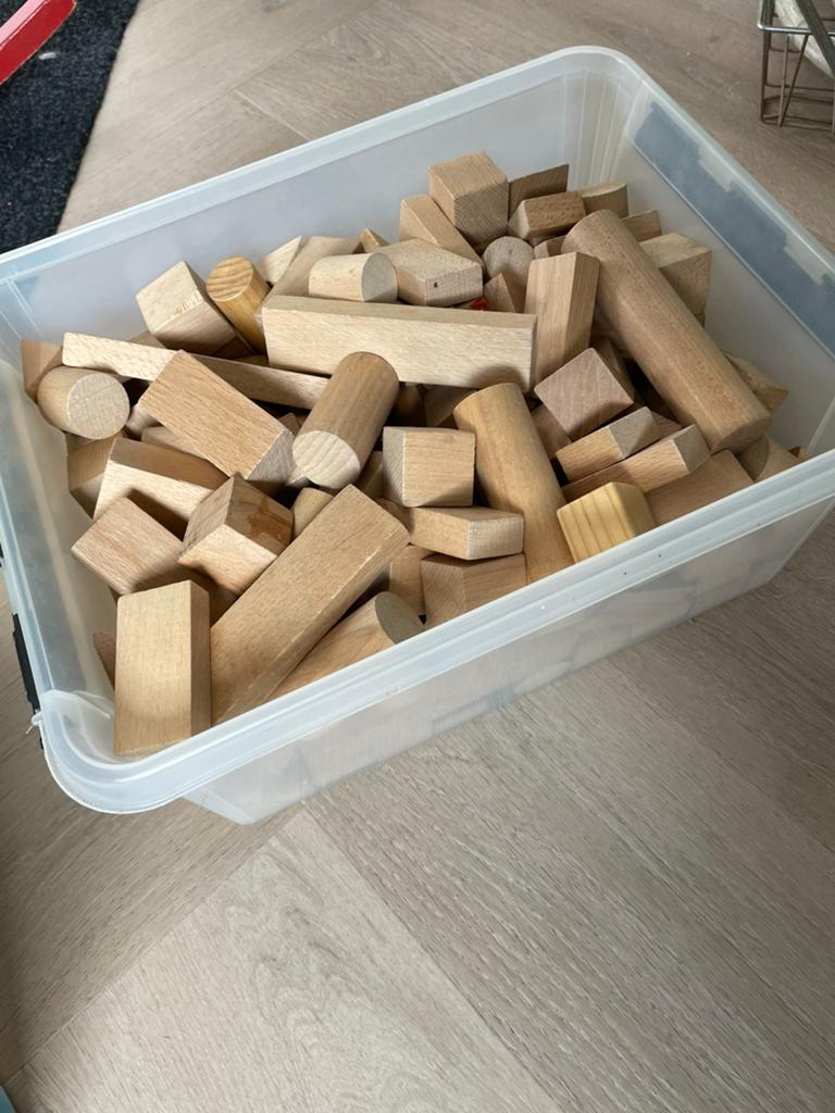 Blokken, Ophalen, Zo goed als nieuw
