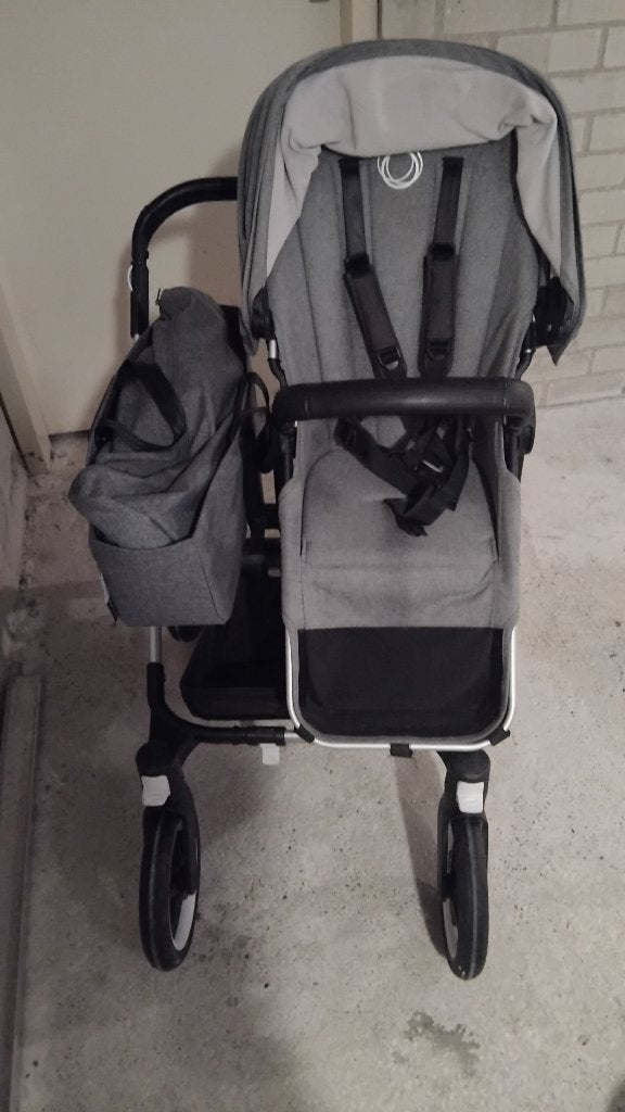 Bugaboo dubbele wagen, Ophalen, Gebruikt, Bugaboo, Combiwagen