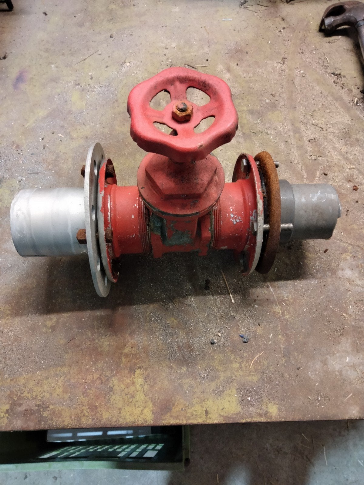 Afsluiter met flenzen 75 en 90 mm, Ophalen of Verzenden