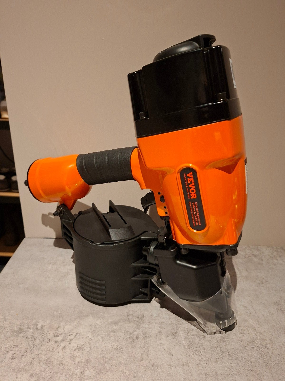 Vevor MCN90 coilnailer spijkertacker luchttacker, Ophalen of Verzenden, Nieuw