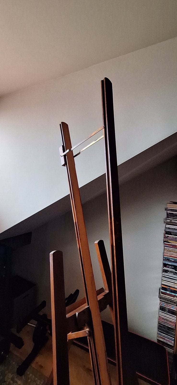 Grote mooie houten schilder ezel, Ophalen, Zo goed als nieuw, Ezel