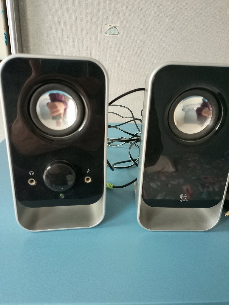 Speakerset Dell, Computers en Software, Pc speakers, Ophalen, Zo goed als nieuw