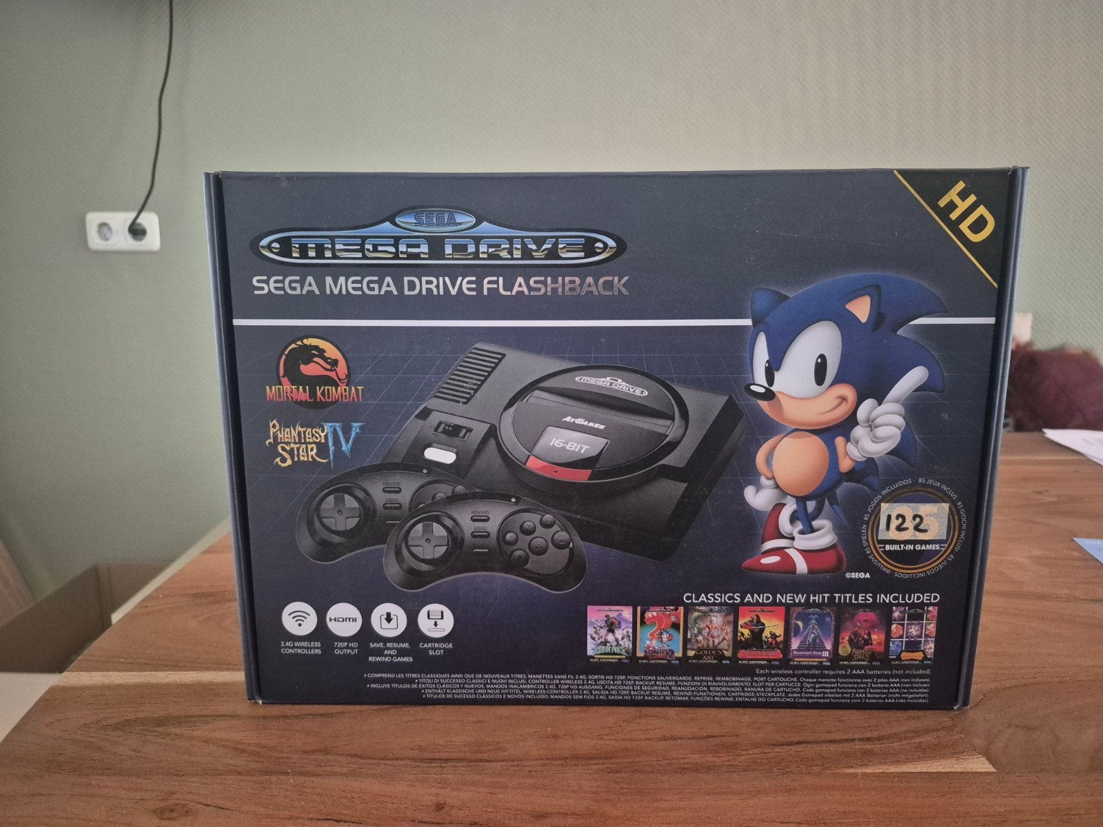 Sega Mega Drive Flashback 122 games | INRUIL MOGELIJK!!, Spelcomputers en Games, Spelcomputers | Sega, Ophalen of Verzenden, Zo goed als nieuw