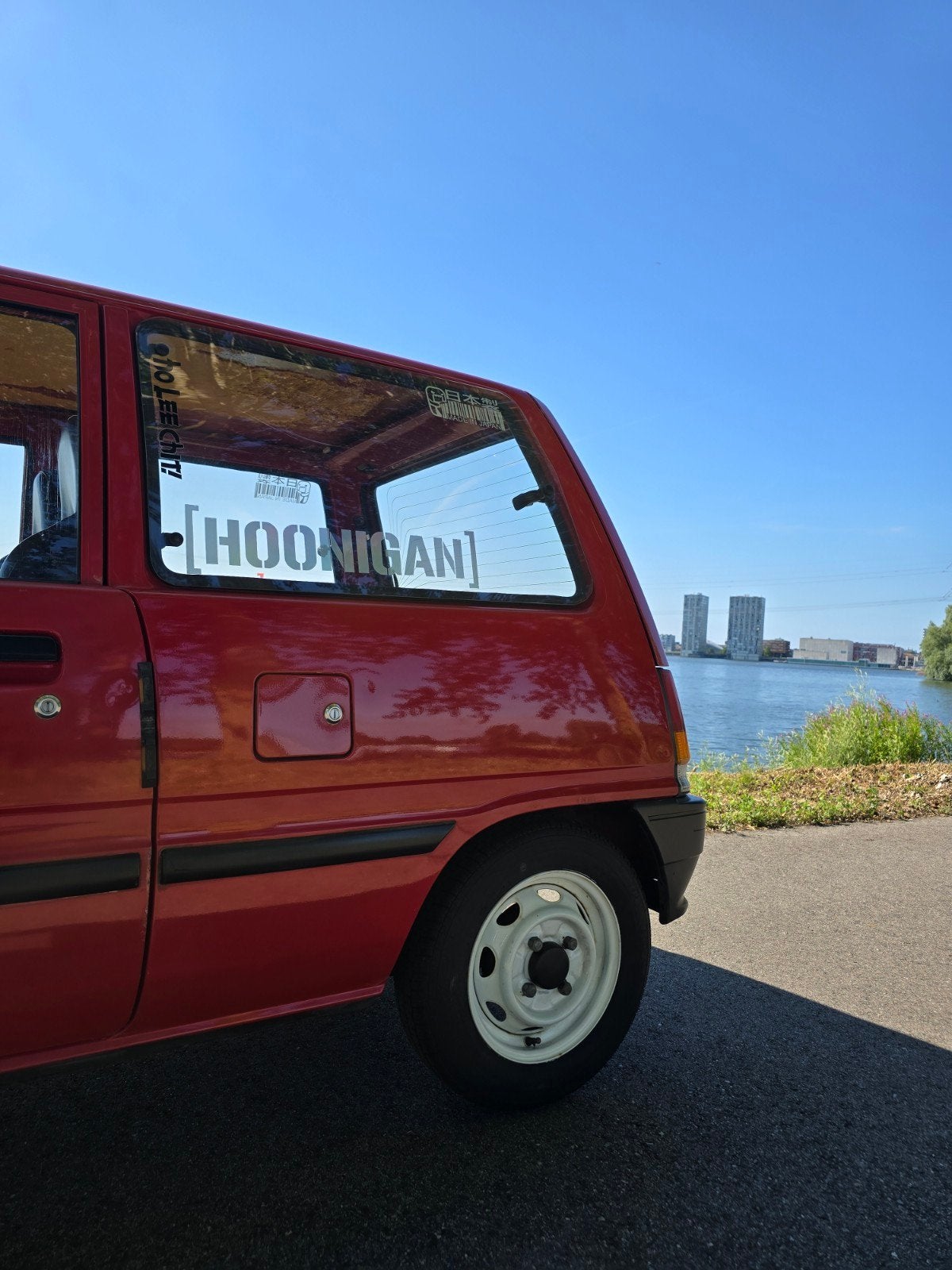 Daihatsu Cuore L80 0.8 1987 Rood, foto 5
